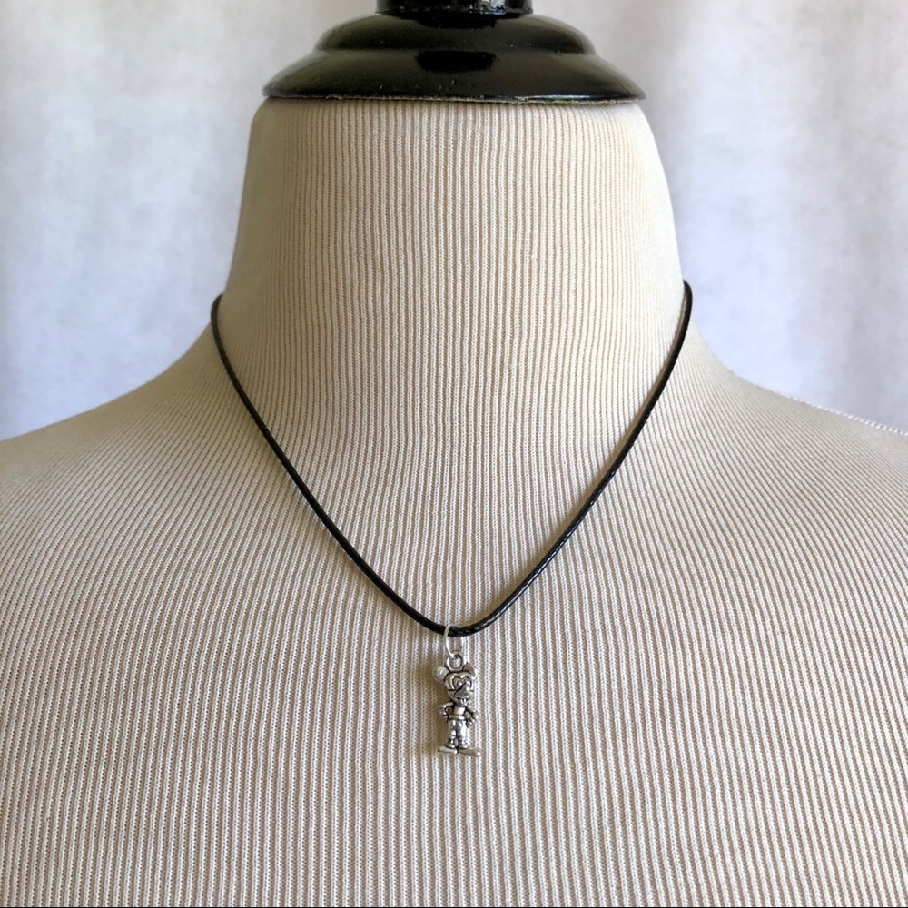 NEW Disney Mickey Mouse 90s Rope Choker Necklace